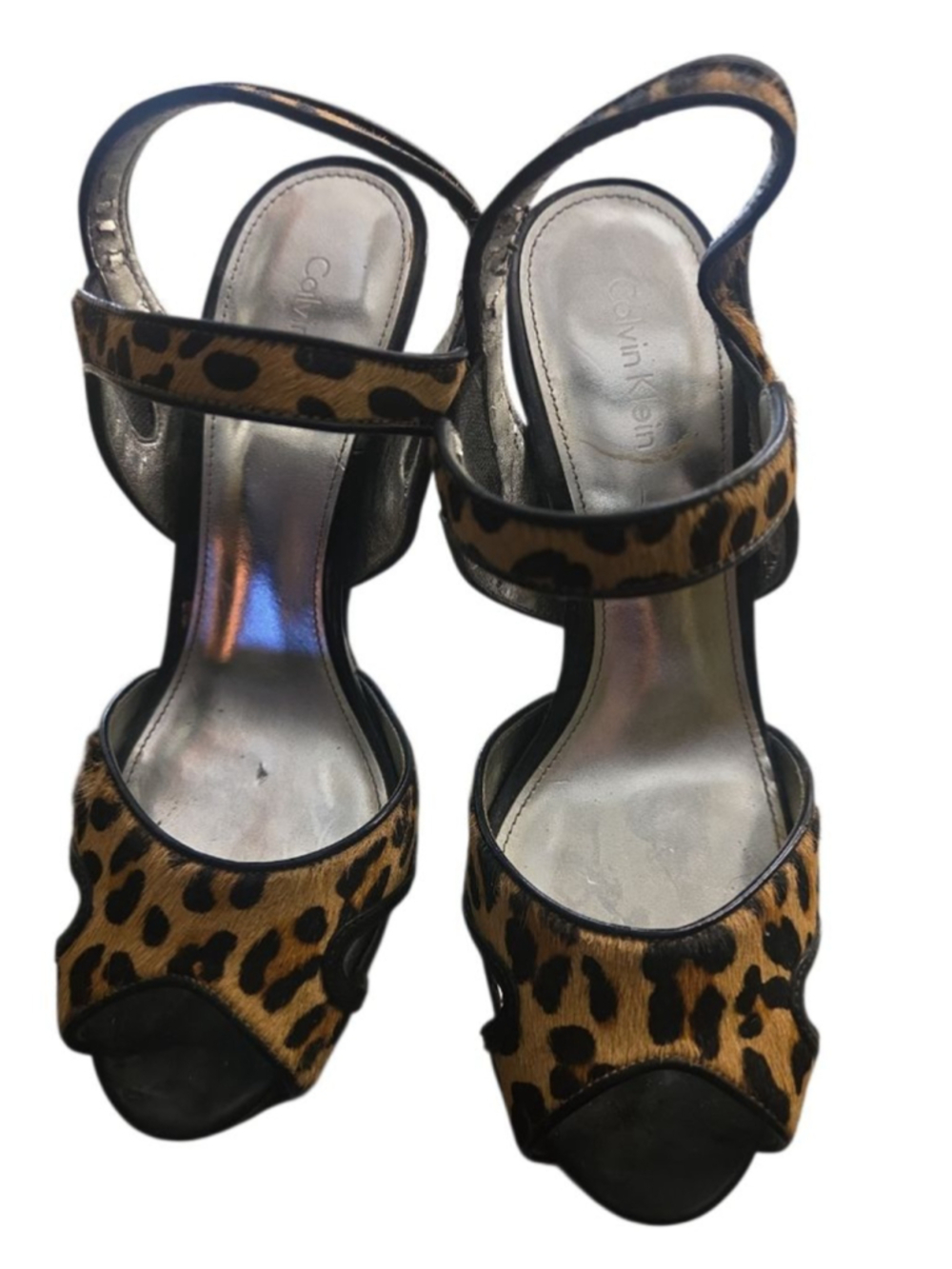 Women's Calvin Klein Leopard Print Heels